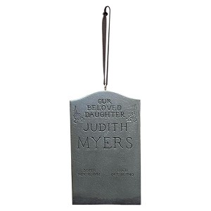Trick Or Treat Studios Halloween (1978) Holiday Horrors Ornament | Judith Myers Tombstone - 1 of 4