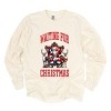 Simply Sage Market Waiting For Christmas Vintage Garment Dyed Long Sleeve - XL - Ivory - 2 of 4