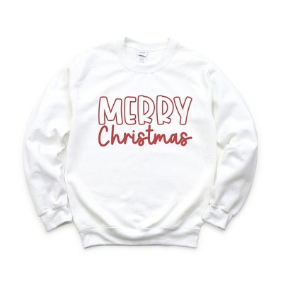 Simply Sage Market Women's Graphic Sweatshirt Merry Christmas Bold