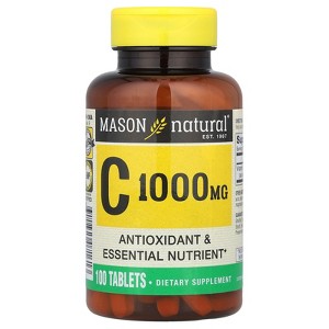 Mason Natural Vitamin C, 1,000 mg, 100 Tablets - 1 of 2