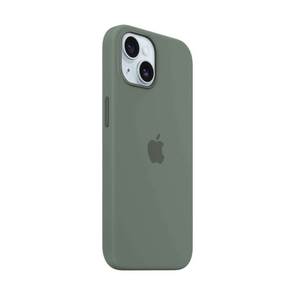 Photos - Case Apple iPhone 15 Silicone  with MagSafe - Cypress 