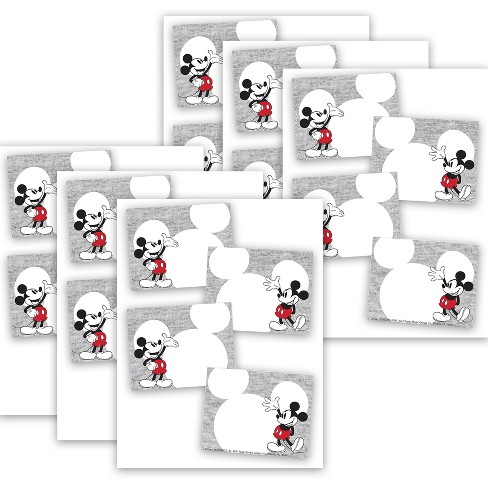 mickey mouse name stickers