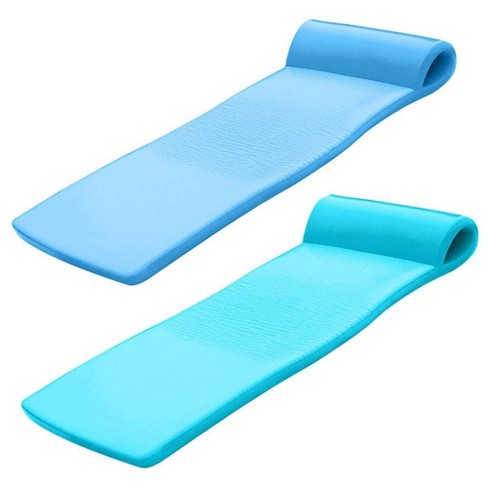 TRC Recreation Sunsation Foam Lounger Pool Floats, Bahama Blue & Tropical  Teal