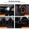 Black 24V 2 Seater Ride On Car, Electric Truck for Big Kids Ages 3-8, Ride On Toy with 5.5MPH Max Speed, Remote Control - 2 of 4