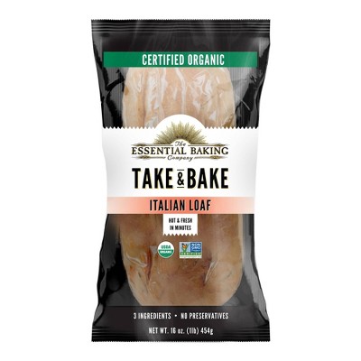 The Essential Baking Company Take & Bake Italian Bread - 16oz