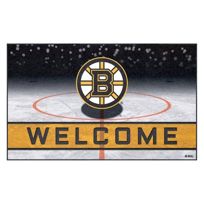 NHL Boston Bruins Crumb Rubber Door Mat 18"x30"