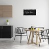 Stupell Industries Coffee Bar Classy Script Floating Frame Canvas Art, Black, 25" x 11" - 3 of 4