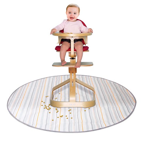 Mat to go under best sale high chair