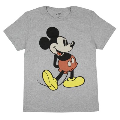 Disney Women's Mickey Mouse Classic Standing Pose Adult Short Sleeve T-Shirt