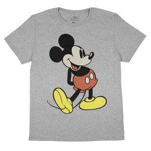 Disney Women's Mickey Mouse Classic Standing Pose Adult Short Sleeve T-Shirt - 1 of 3
