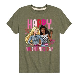 Boys' - Barbie - Happy Valentine's Day Short Sleeve Graphic T-Shirt - 1 of 4