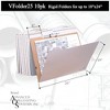 Advanced Organizing Systems - The VFolder25 10pk for Flat Document Storage up to 18”x24”. Use with the VFile25 - 4 of 4