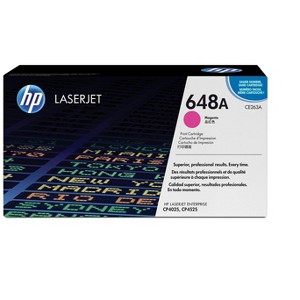 HP Inc. 648A Magenta Original LaserJet Toner Cartridge, ~11,000 pages, CE263A - 1 of 4