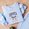 Simply Sage Market Coquette Vintage America Lightweight Garment Dyed Sweatshirt - 3 of 4