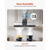 VEVOR Under Cabinet Range Hood, 30 Inch Kitchen Vent Hood, 900CFM Dual Motors Stainless Steel Stove Hood,with Gesture & Touch Control, Light, Silver - 4 of 4