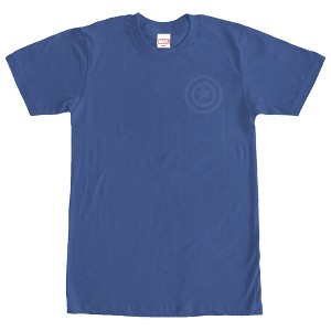 Men's Marvel Captain America Shield Badge T-Shirt - 1 of 4