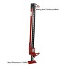 High Lift Farm Jack - Ratcheting Utility Jack with 3 Ton (6,600 Lb) Capacity, Car Jack Adjustable Range 6" to 55" for Cars, Trucks, ATVs, and SUVs - 2 of 3