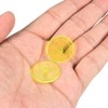 Unique Bargains ABS Plastic Round Transparent Flat Position Golf Ball Markers 50 Pcs - 4 of 4