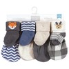 Hudson Baby Infant Boy Socks and Mittens Set, Woodland Boy, 0-6 Months - 2 of 4