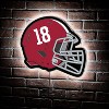 Evergreen Ultra-Thin Edgelight LED Wall Decor, Helmet, University of Alabama- 19.5 x 15 Inches Made In USA - 2 of 4