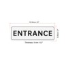 Unique Bargains Acrylic Self-Adhesive Smooth Home Business ENTRANCE Sign - 2 of 4