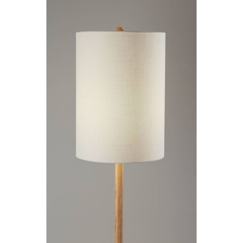 Maddox Floor Lamp Natural - Adesso, 4 of 7