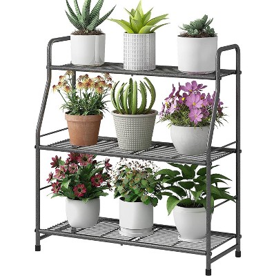 Simple Trending Plant Stand Outdoor Indoor 3-Tier Shelf