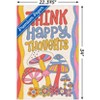 Trends International Mushrooms - Think Happy Thoughts Unframed Wall Poster Prints - 3 of 4