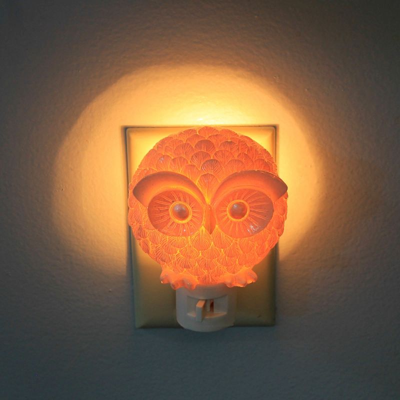 Home Decor 4.0 Inch Owl Pudgy Pal Night Light Electric Novelty Nightlights, 2 of 4