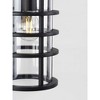 Progress Lighting, Port Royal, 1-Light Wall Lantern, Black, Clear Glass Shade - 3 of 4