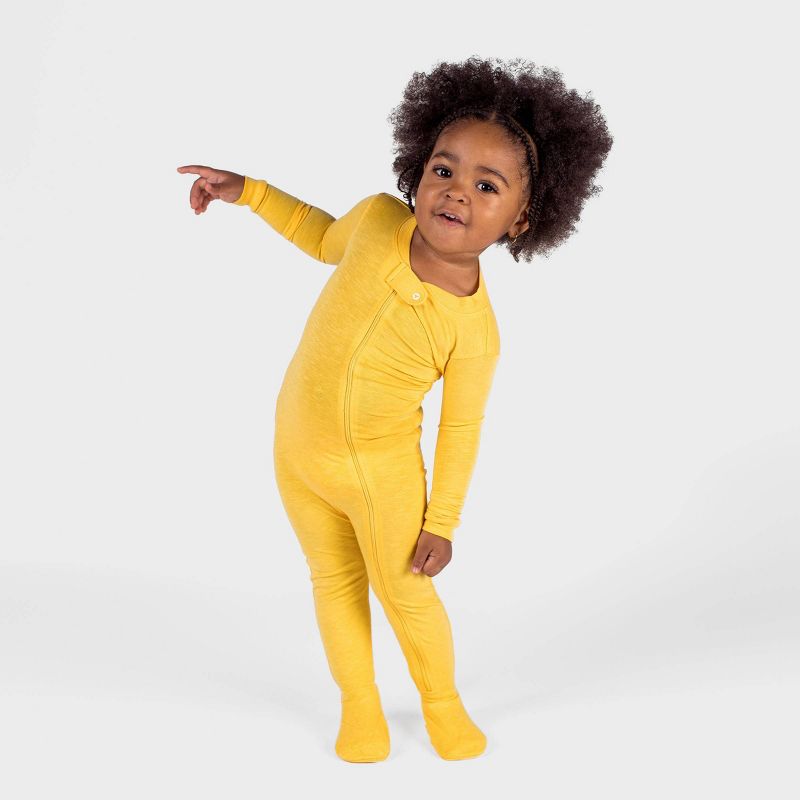 Burt's Bees Baby® Ultra Soft Snug Fit Footed Pajamas, 5 of 9
