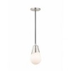 Mitzi Cora 1 - Light Pendant in  Aged Brass White Shade - 2 of 4