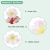 Unique Bargains Silk Fake Plum Blossom Artificial Flower Heads - 2 of 4