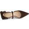 Allegra K Women's Satin Upper Pointed Toe Bow Decor Stiletto Heels Pumps - 4 of 4