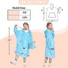 Catalonia Oversized Blanket Hoodie Sweatshirt for Teen Girl Boy, Fleece Blanket Wearable Pullover with Large Front Pocket, Teen Boys Girls Cozy Gift - 2 of 4