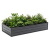 Maliang Metal Raised Garden Bed, Outdoor Planter Boxes for Vegetables, Raised Beds for Growing Flowers Herbs Succulents - 2 of 4