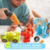 Joyfy Dinosaur Building Toys for Kids 3-7, STEM Toys Construction Set with Electric Drill, Educational Birthday Christmas Gift for Boys & Girls - 3 of 4