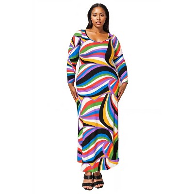 L I V D Women's Ezra Maxi Dress