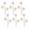 Melrose Wood Snowflake Spray (Set of 6) - 3 of 3