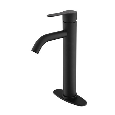 LunaLulink Bathroom Sink Faucet Single Hole Single Handle Bathroom Faucet Vanity Faucet Modern RV Faucet Deck Mount 1 Hole or 3 Holes
