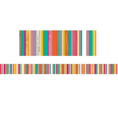 Teacher Created Resources Tropical Punch Straight Border Trim, 35 Feet (Pack of 6)