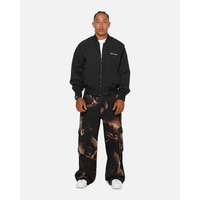 Saint Morta Mens Crossbearer Bomber Jacket - Black 2XL — фото 3
