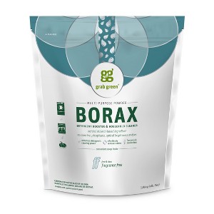Grab Green Borax Natural Laundry Detergent Booster and Household Multipurpose Cleaning Powder - 1 of 2