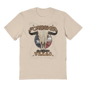 Foreigner Men's Dont Mess With Texas Short Sleeve Graphic Cotton T-shirt - 1 of 1