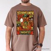 Yee Haw Halloween Retro Pumpkin Skeleton T-Shirt, Spooky Country Western Tee for Fall Brown 2XL - 4 of 4