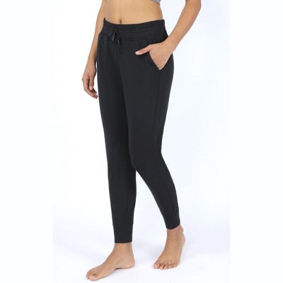 Yogalicious - Women's Polarlux Fleece Inside High Waist Jogger With Side  Pockets And Drawstring : Target