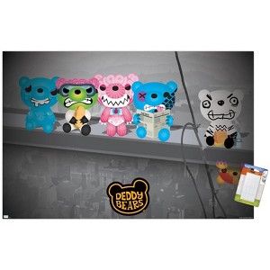 Trends International Deddy Bears - Lunch On A Skyscraper Unframed Wall Poster Prints - 1 of 4