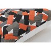 17.5"x17.5" Halloween Tabs Square Throw Pillow Orange - Pillow Perfect - 3 of 4