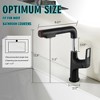 Grungis Pull-Down Bathroom Sink Faucet,Bathroom Faucets with Lift Spout and Dual Spray Modes for Home Sinks - 3 of 4