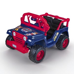Paw Patrol 12V Kids Electric Ride-On Car, 2-Seater with Music, Sounds, Durable Wheels, Dual Seat Belts, Forward & Reverse Drive - 1 of 4